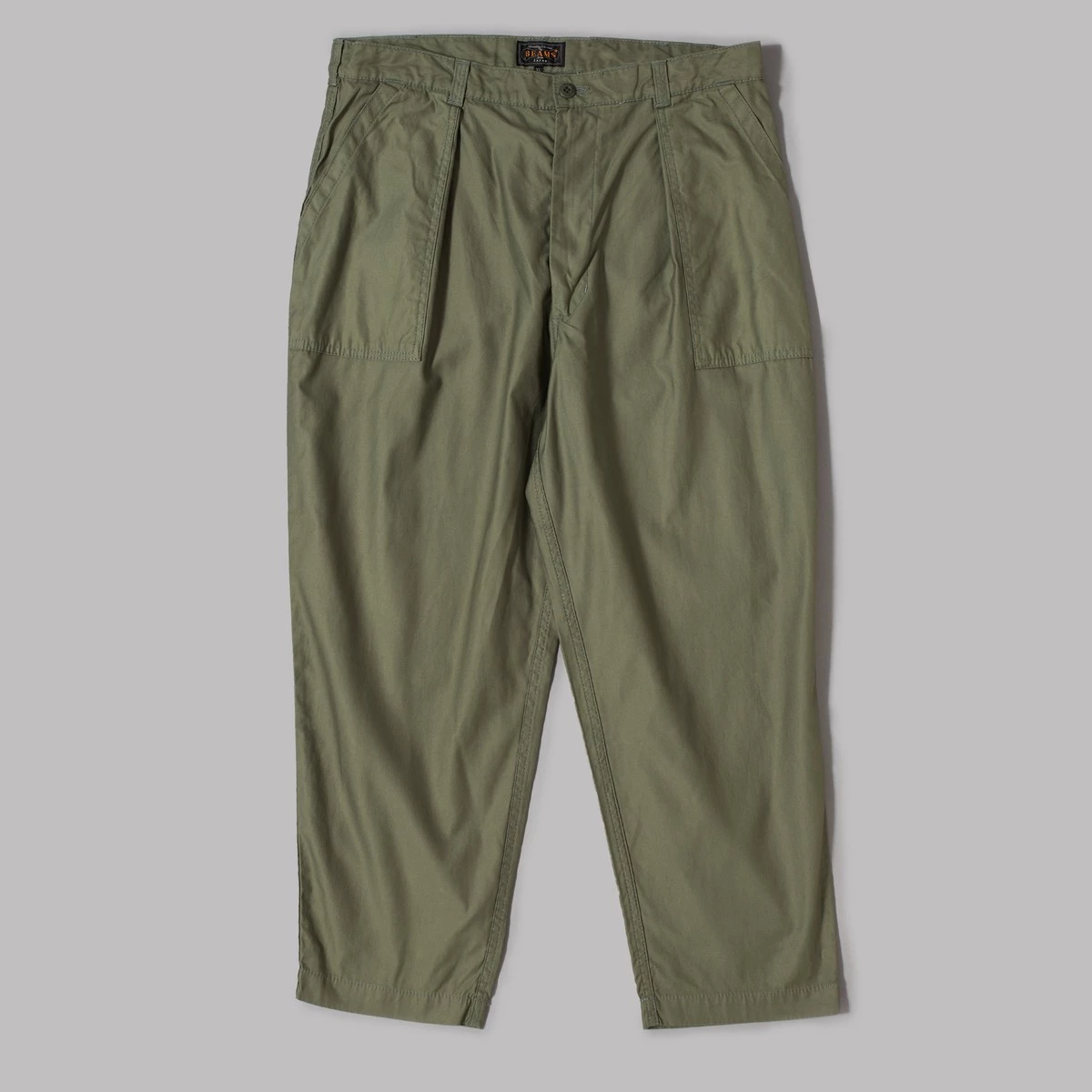 Beams Plus 1 Pleat Baker 80/3 Trousers 1 Beams Plus 1 Pleat Baker 80/3 Trousers